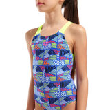 Arena Girls Swimsuit - Blue Candies