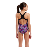 Arena Girls Swimsuit - Pink Candies