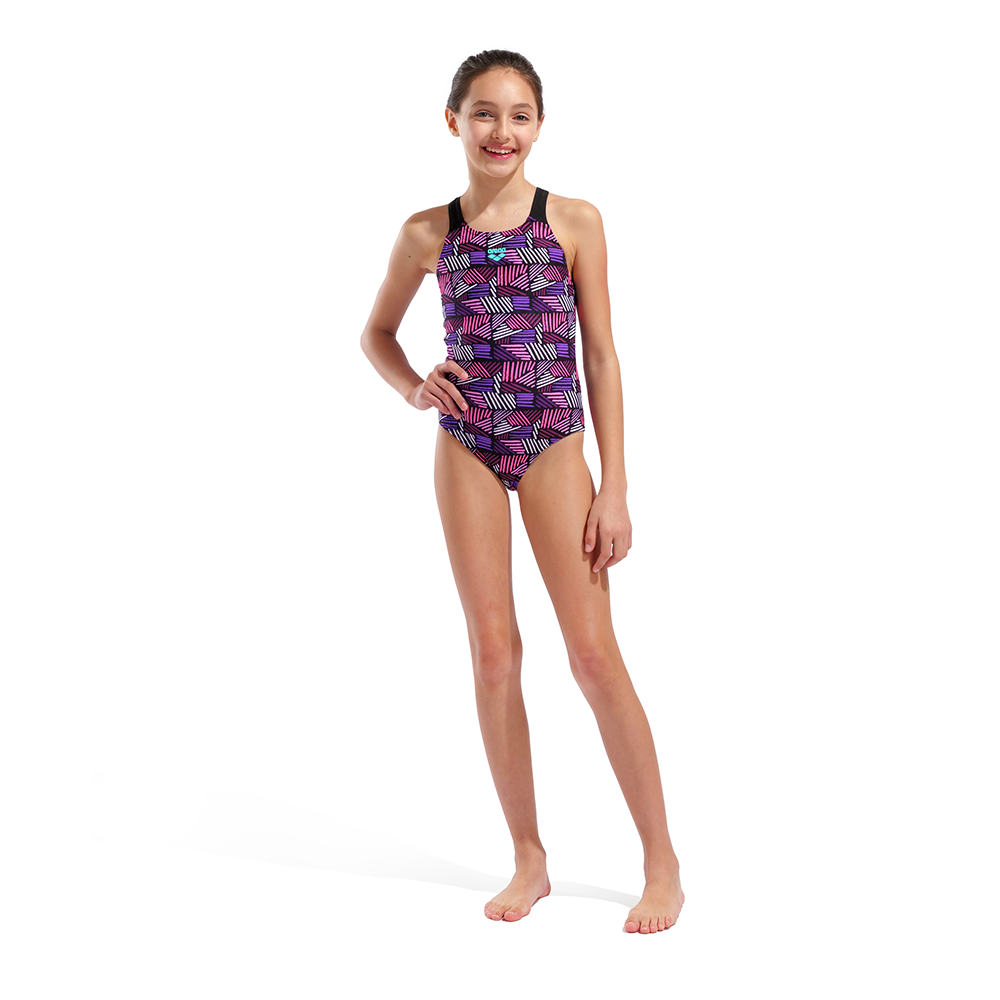 Arena Girls Swimsuit - Pink Candies
