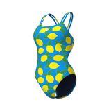 Arena Lemons Lace Back Swimsuit