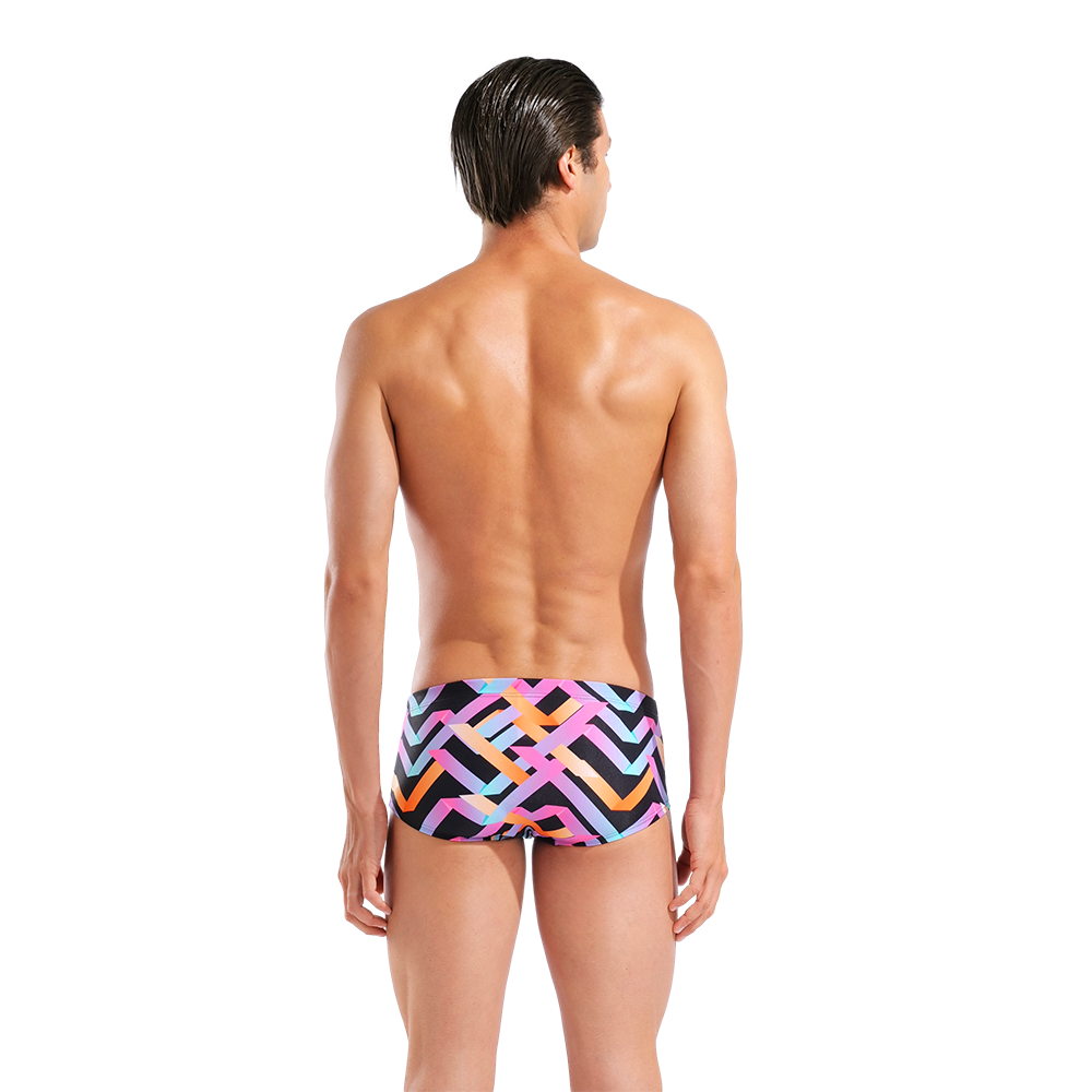 Arena Texture Low Waist Short rear view