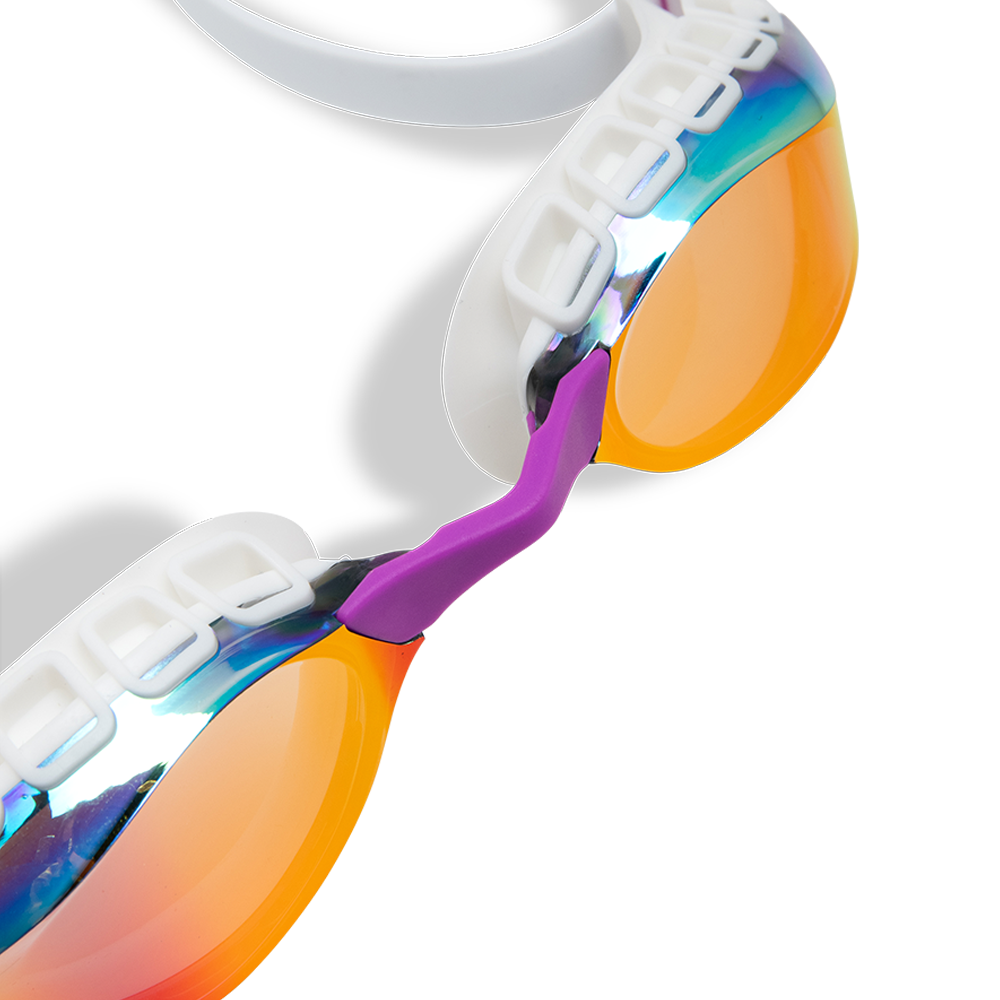 Mirror Arena Air Sonic Goggle - Gold/White