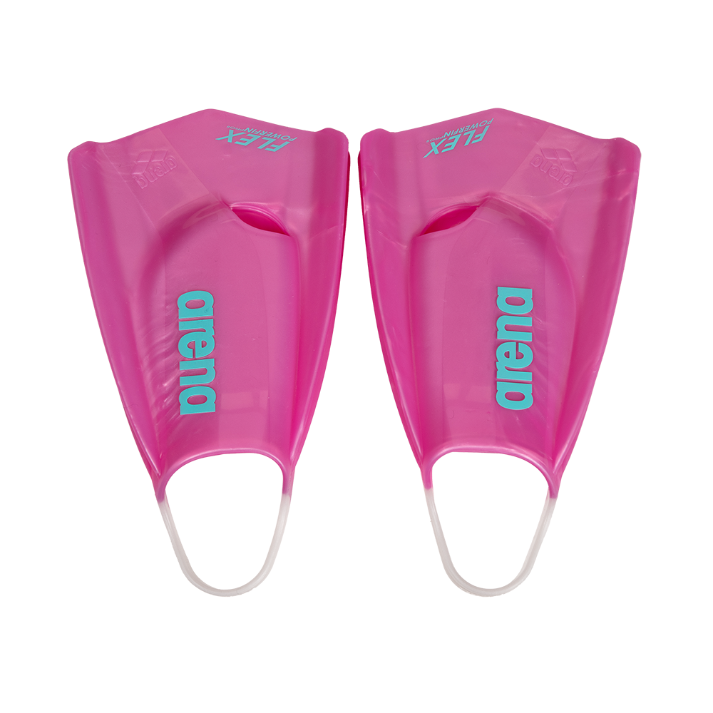 A pair of Arena Powerfin Pro II Flex - Shimmered Pink