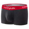 Comfyballs Black Cotton Boxer - Regular