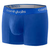 Comfyballs Blue Cotton Boxer - Long