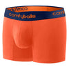 Comfyballs Orange Cotton Boxer - Long