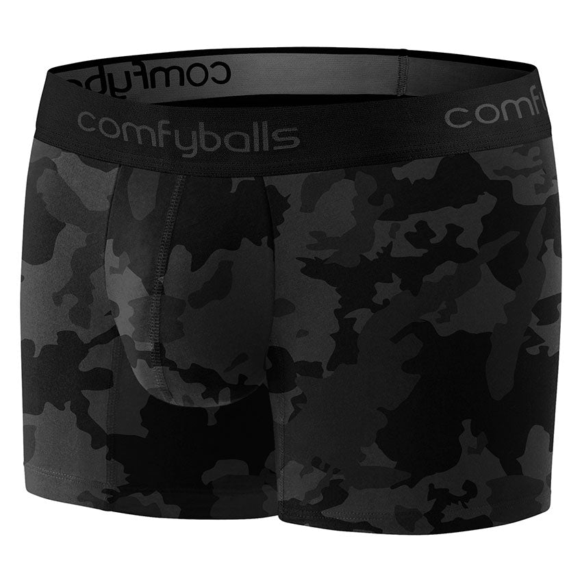 Comfyballs Camo Cotton Boxer - Long