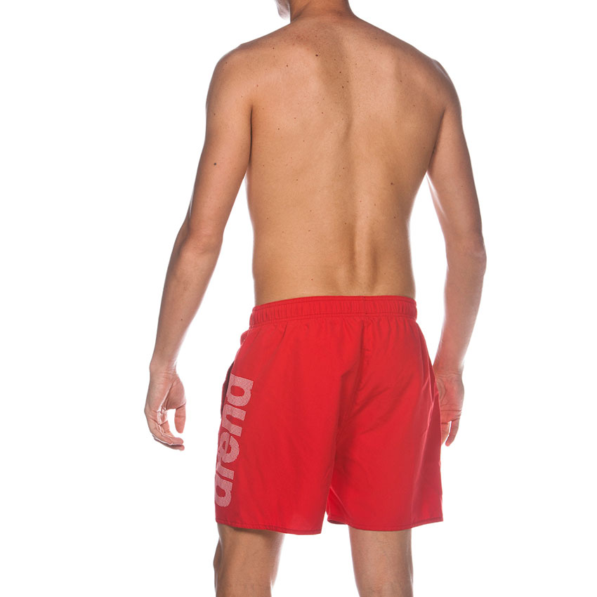 Arena Fundamentals Beach Shorts - Red