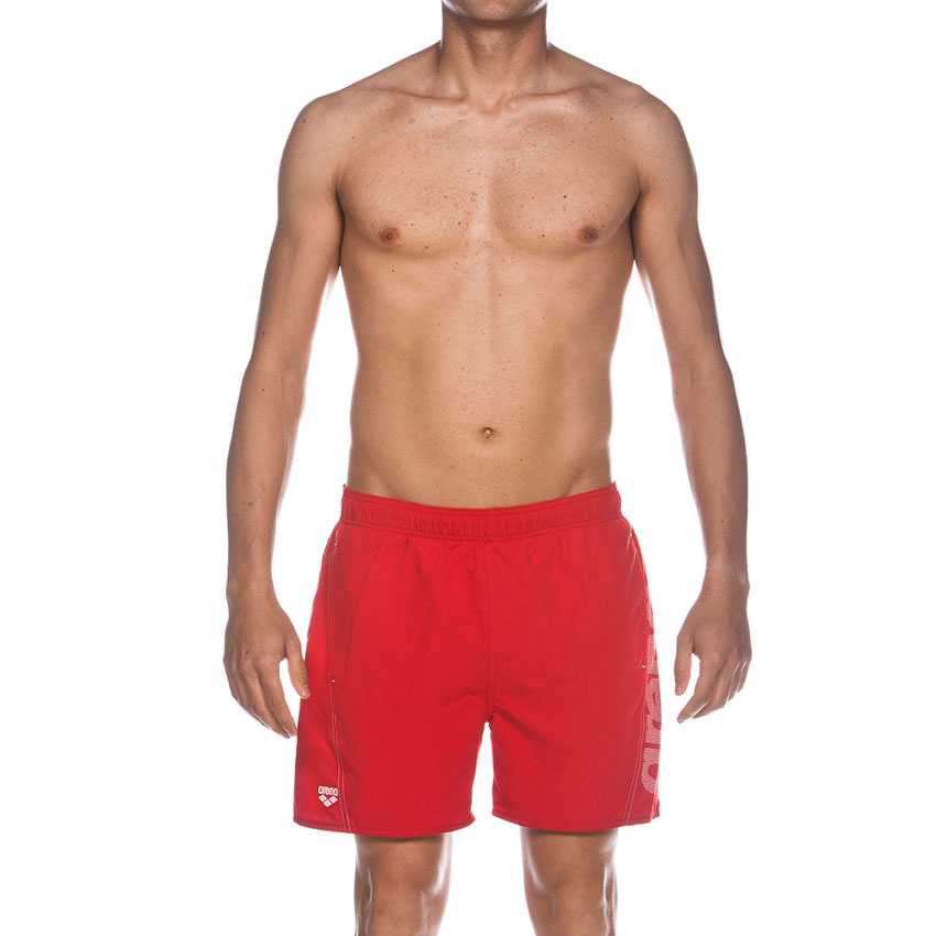Arena Fundamentals Beach Shorts - Red