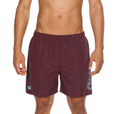 Arena Fundamentals Beach Shorts - Red Wine