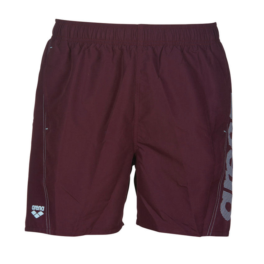 Arena Fundamentals Beach Shorts - Red Wine