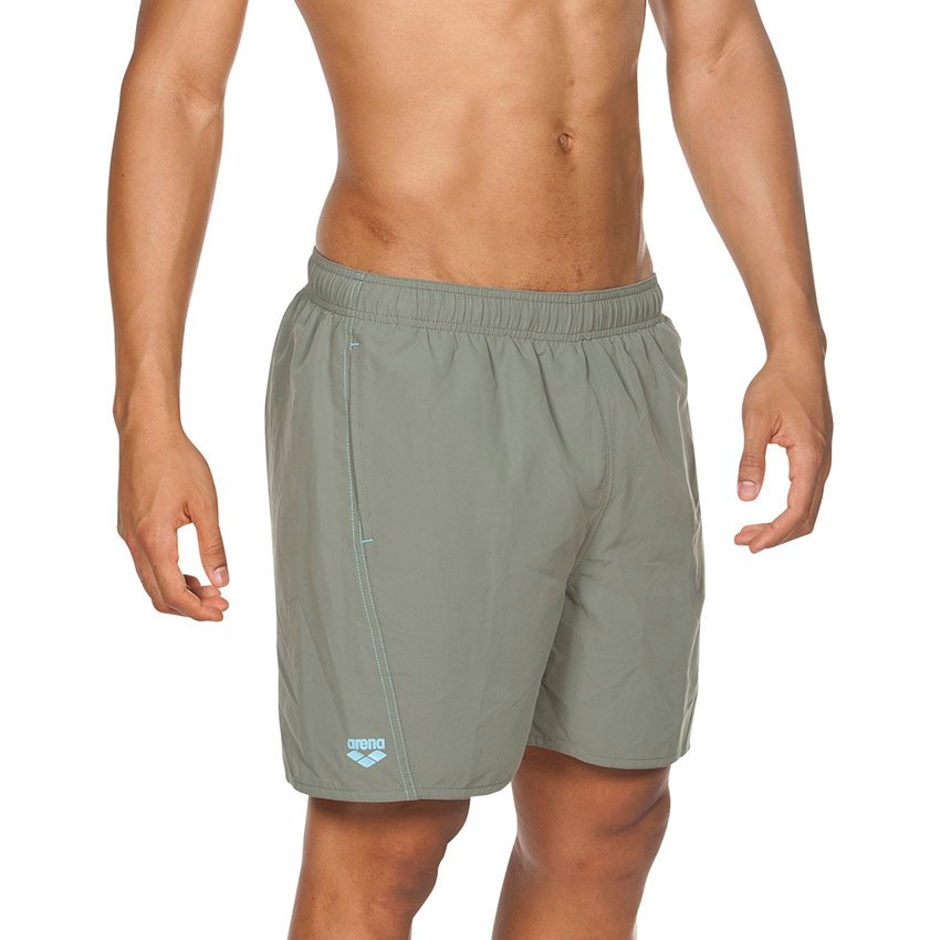 Arena Fundamentals Beach Shorts - Army Green