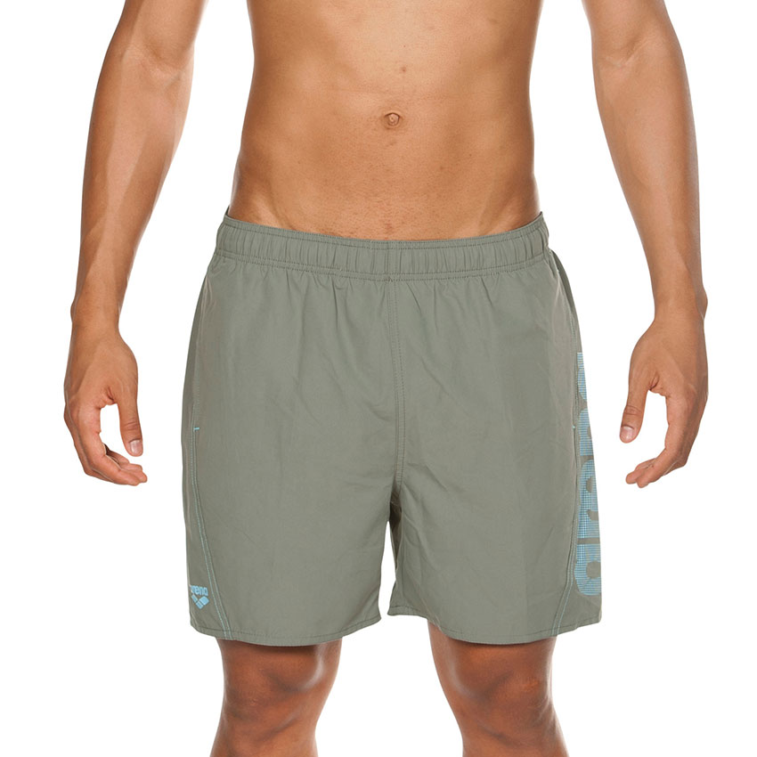 Arena Fundamentals Beach Shorts - Army Green