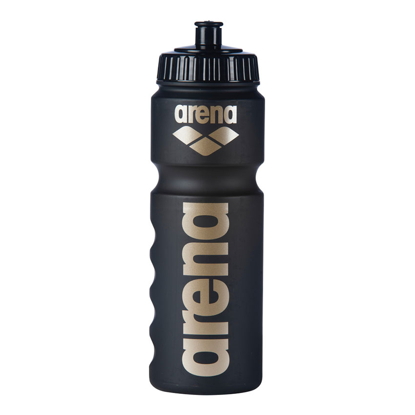 Arena Water Bottle - Black / Gold
