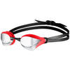 Red Arena Cobra Core Mirrored Racing Goggles