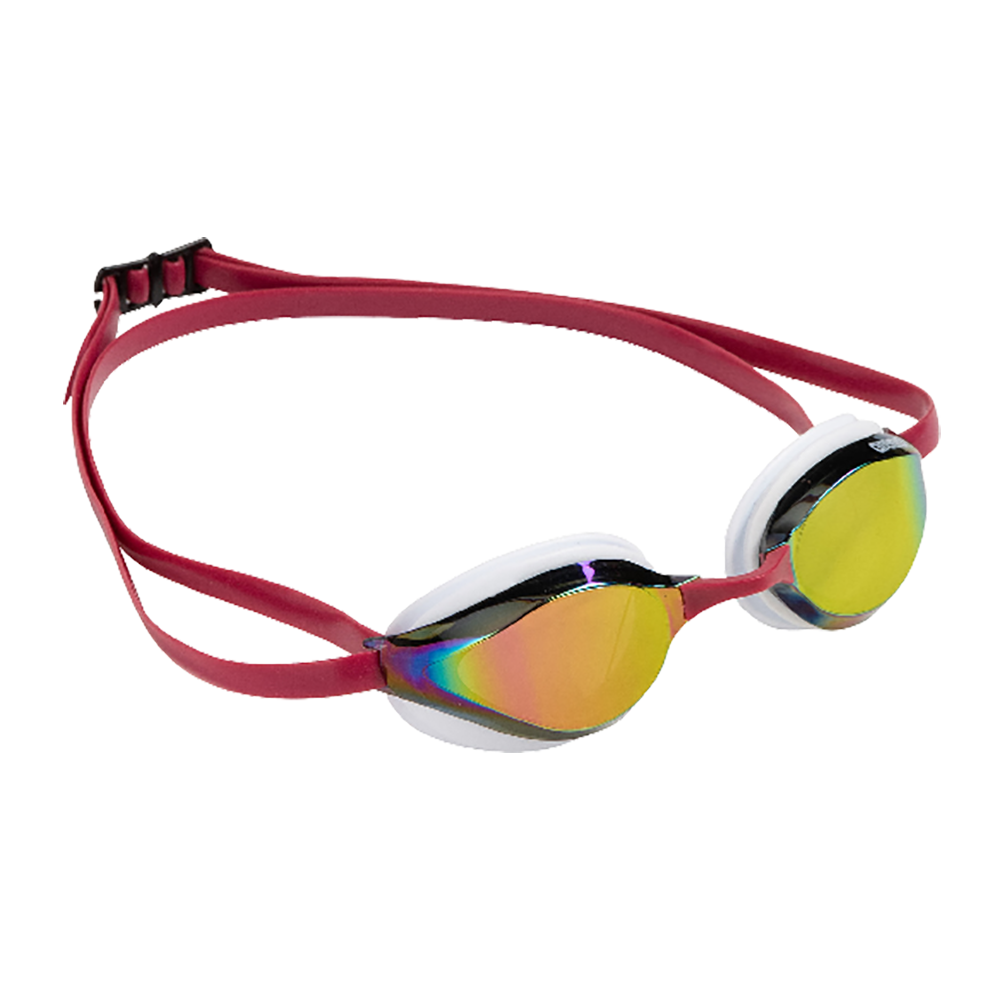 Arena Python Mirrored Goggles Copper White/Red