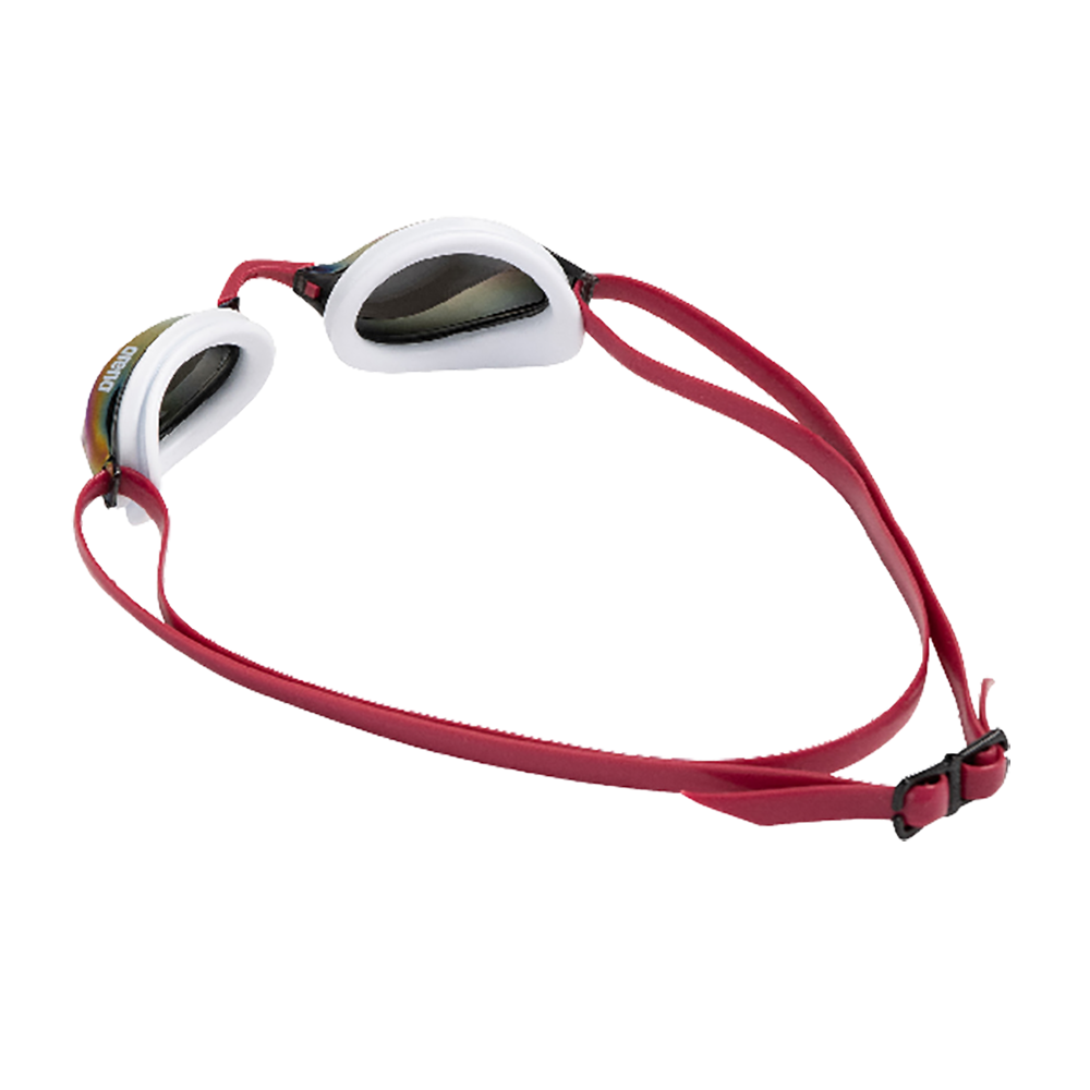 Arena Python Mirrored Goggles Copper White/Red