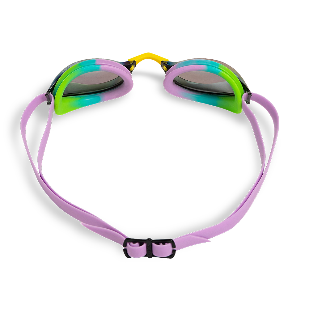 Arena Python Mirrored Goggles Green Violet