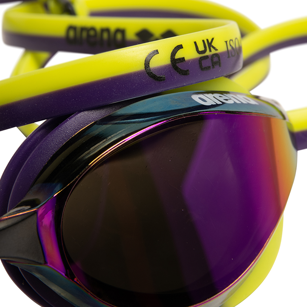 Arena Python Mirrored Goggles Violet Plum