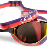 Arena Python Mirrored Goggles Copper Plum
