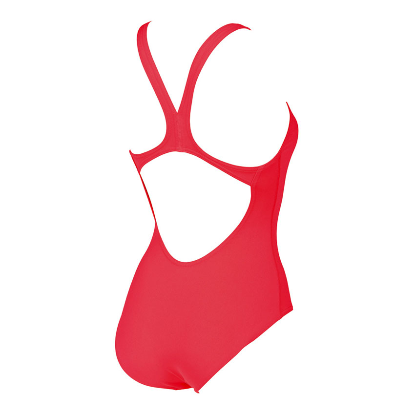 Arena 'Solid Pro' Medium Leg Fluo Red Swimsuit