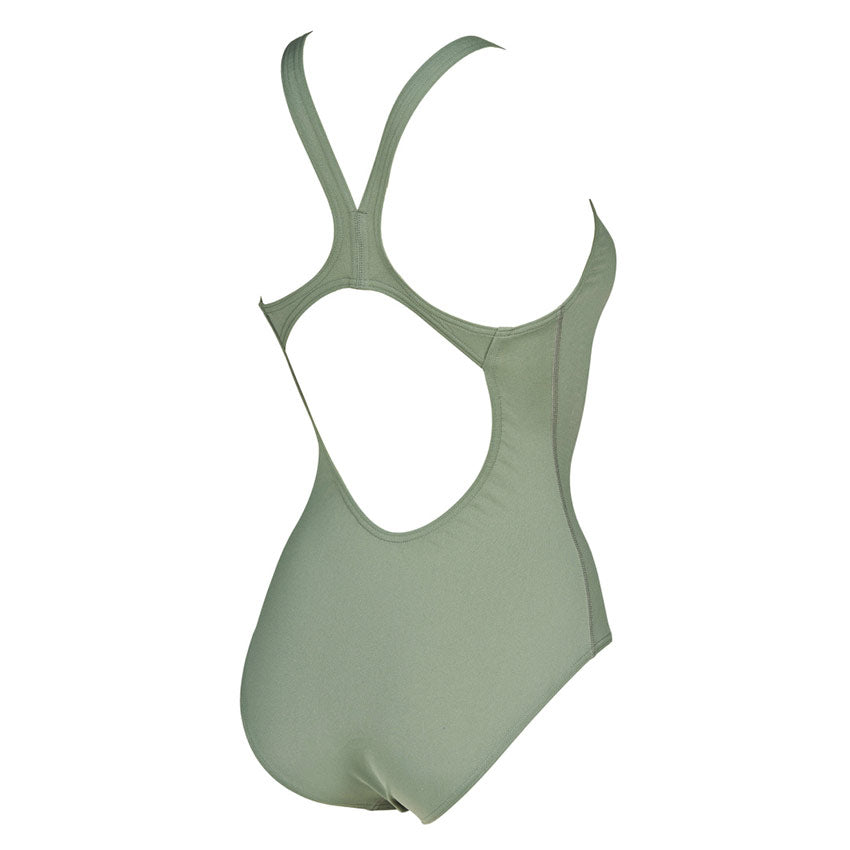 Arena Solid Pro Army Green Swimsuit