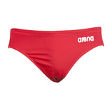 Arena Solid Water Polo Swim Trunks - Red