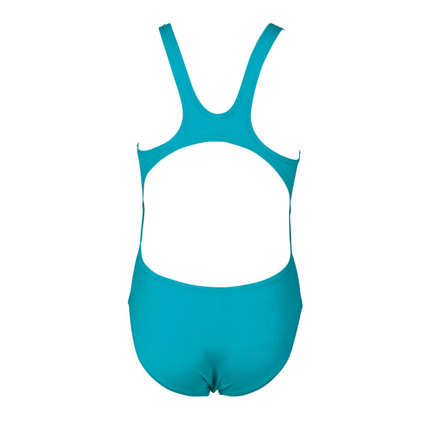 Arena Solid Swim Tech Girls Green Swimsuit