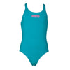 Arena Solid Pro Girls Green Swimsuit