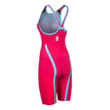 Arena Carbon Flex VX Closed Back Suit Red / Turquoise
