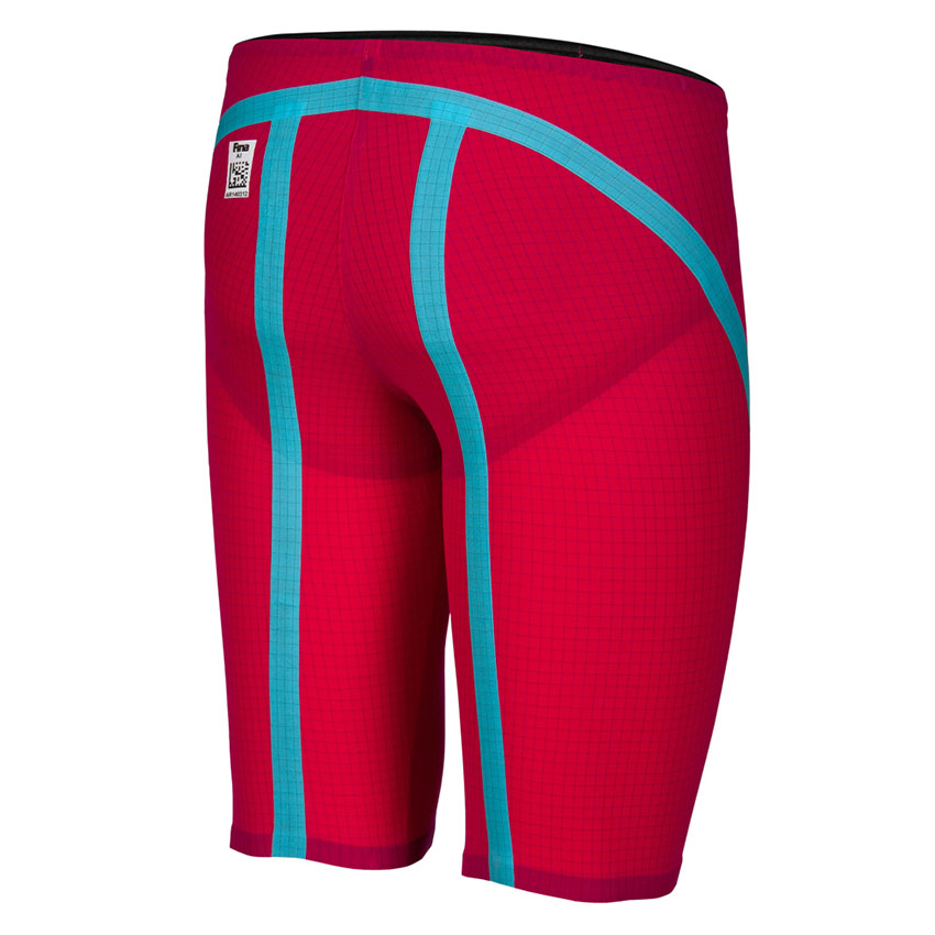 Red Turquoise Arena Carbon Flex VX Jammers