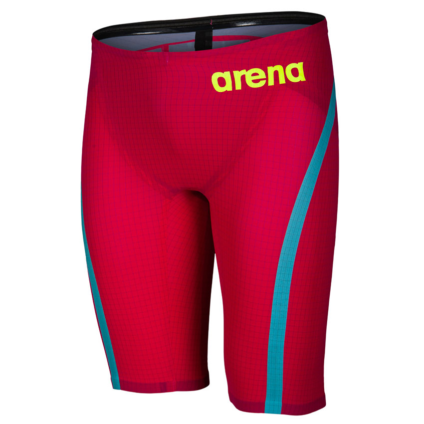 Red Turquoise Arena Carbon Flex VX Jammers