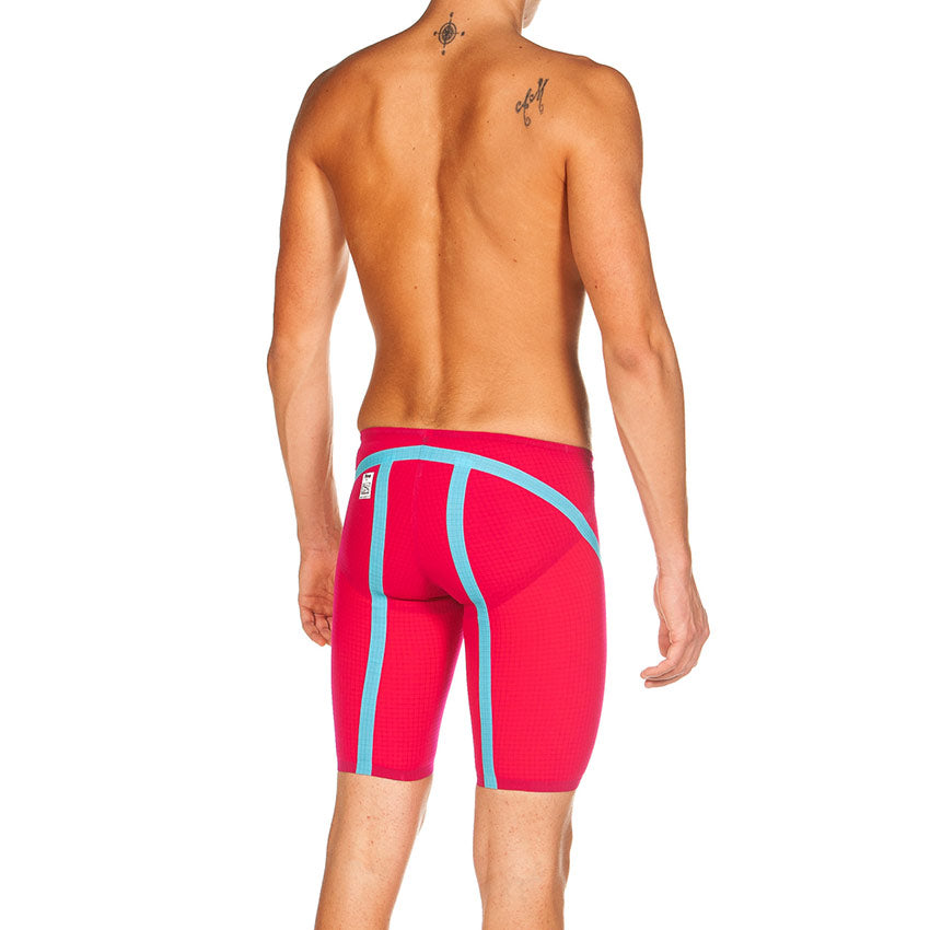 Red Turquoise Arena Carbon Flex VX Jammers