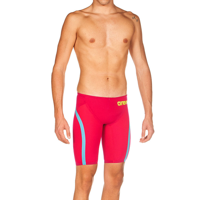 Red Turquoise Arena Carbon Flex VX Jammers