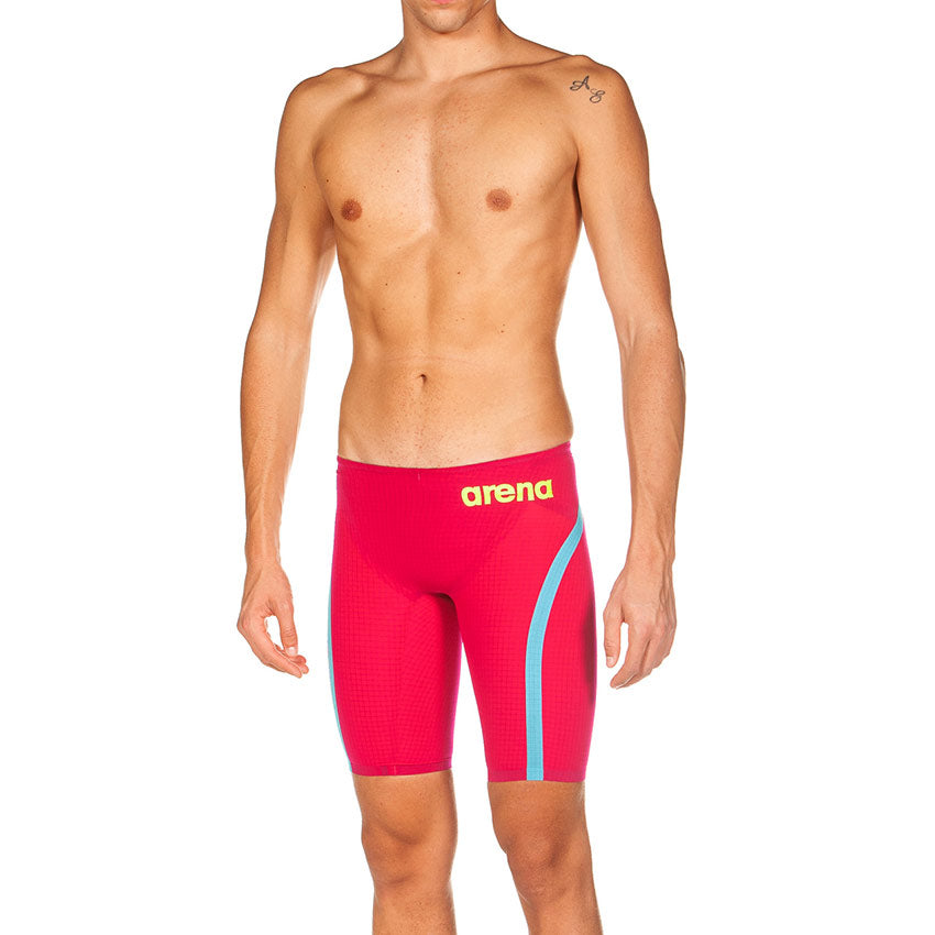 Red Turquoise Arena Carbon Flex VX Jammers