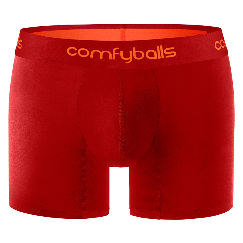 Comfyballs Red Performance Boxer - Long