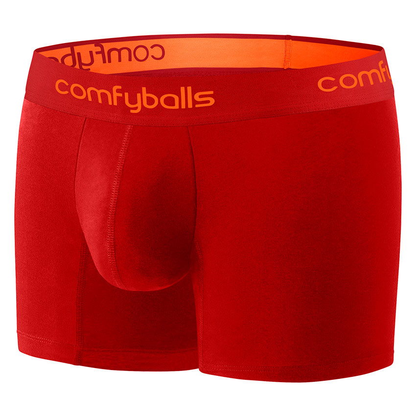 Comfyballs Red Performance Boxer - Long