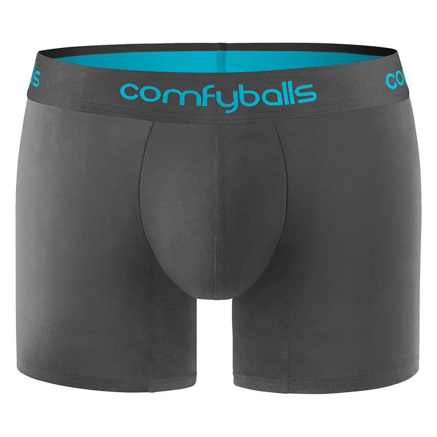 Comfyballs Grey Performance Boxer - Long