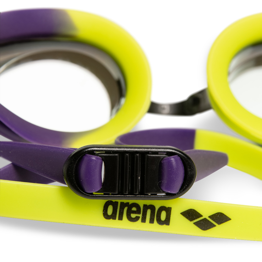 Arena Tracks Mirror Goggles Violet/Lime