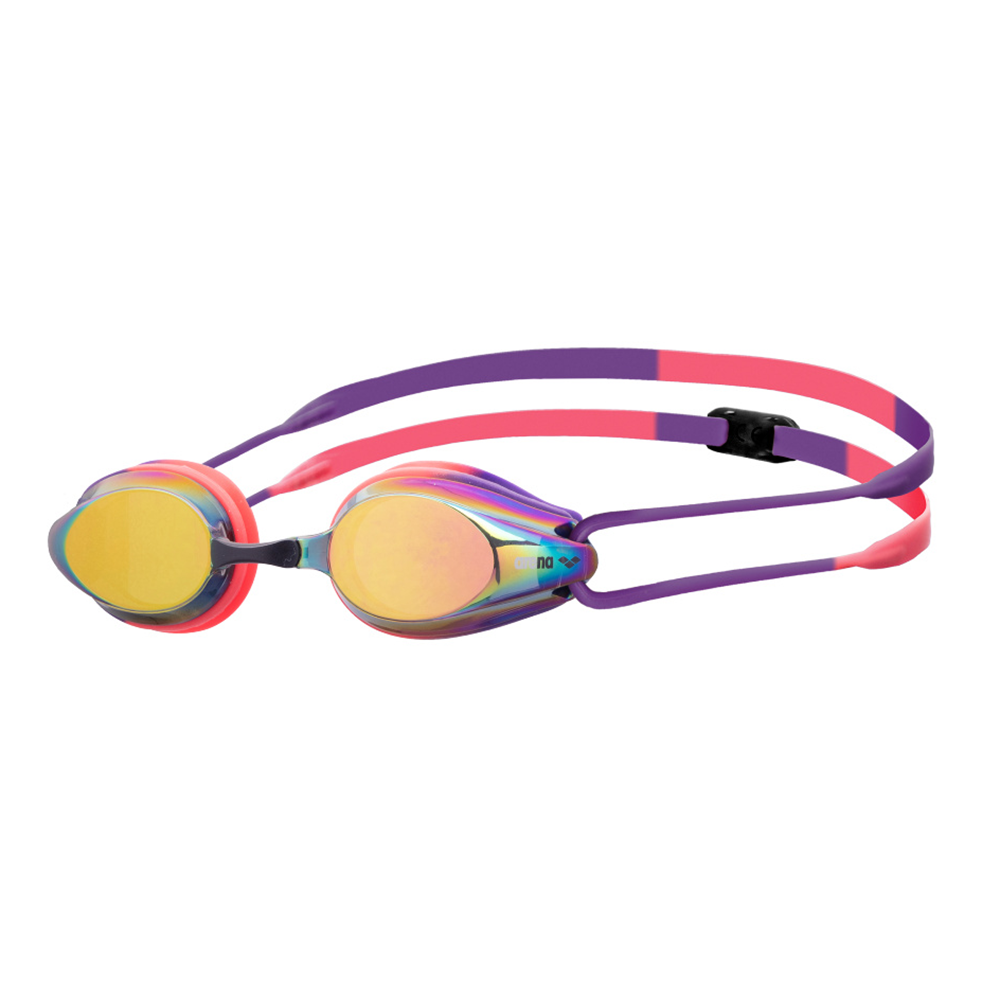 Arena Tracks Mirror Goggles Plum/Coral