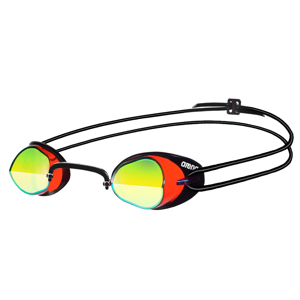 Arena Swedix Mirror Racing Goggles - Red/Yellow Lens
