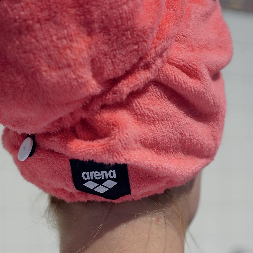Arena Hair Drying Turban - White