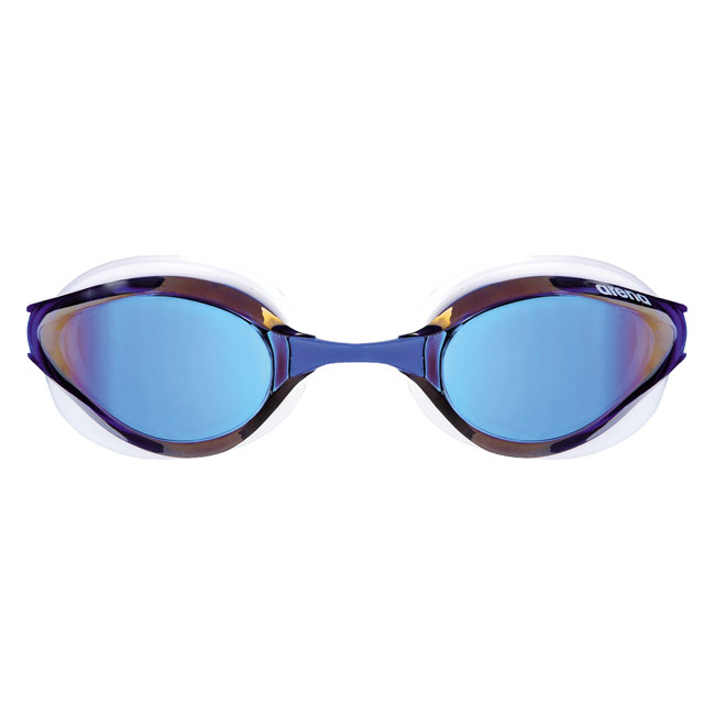 Arena Python Mirrored Goggles Blue White