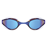 Arena Python Mirrored Goggles Blue White
