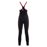 FINA APPROVED Arena Ladies Open Water Swim Suit Black Yellow