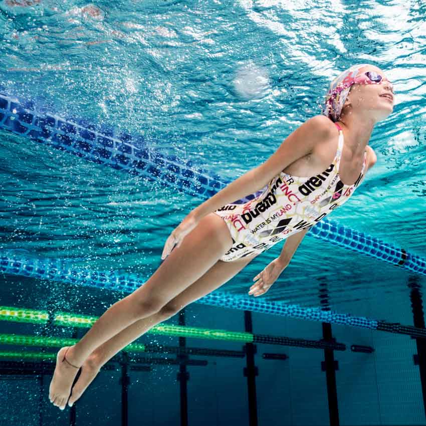 Arena Evolution Girls Swimsuit