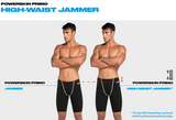 Arena Mens Powerskin HIGH WAIST Primo Jammer - Black/Teal