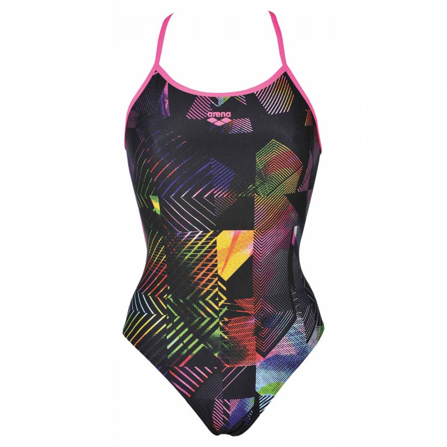 Arena Optical Ladies High Leg Swimsuit