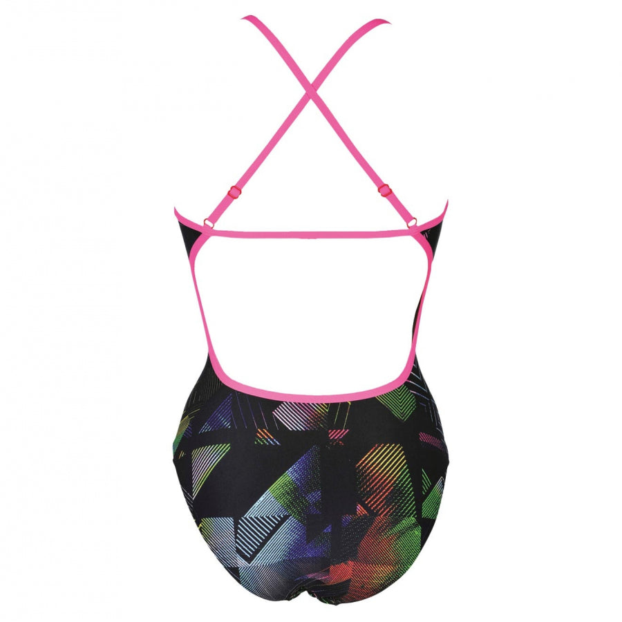 Arena Optical Ladies High Leg Swimsuit