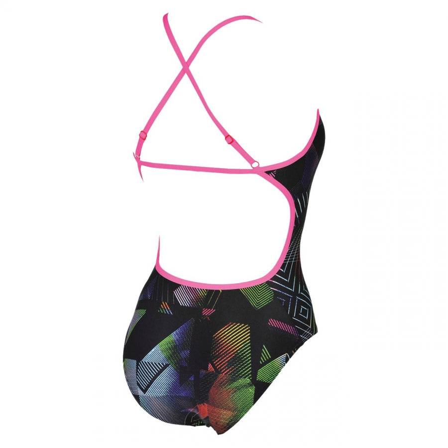 Arena Optical Ladies High Leg Swimsuit